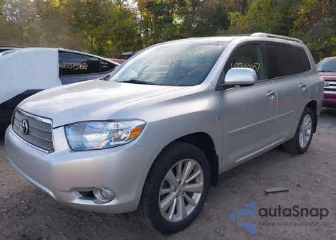 2010 Toyota Highlander Hybrid Limited V6 from USA, damaged, VIN JTEJW3EH3A2039976